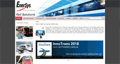 Desktop Screenshot of enersys-emea-rail.com
